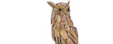 Load image into Gallery viewer, Driftwood Owl on Wooden Base 120cm