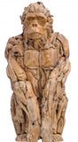 Load image into Gallery viewer, Driftwood Large Sitting Gorilla